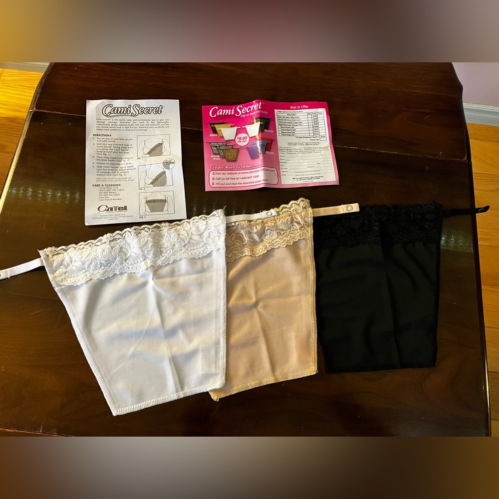 NWOT Cami Secret Clip On Mock Camisole